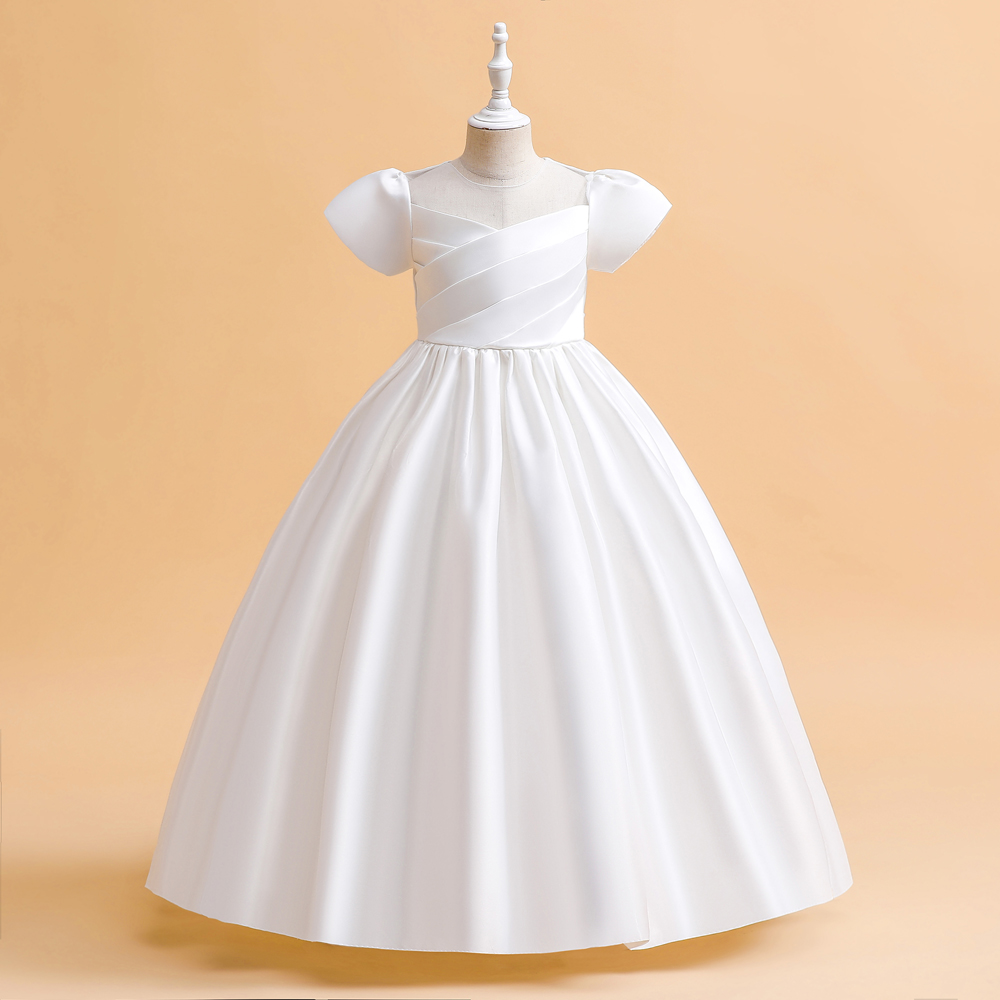 Summer Kids Clothing - فساتين وصيفة الشرف أنيقة للفتيات لحفلات