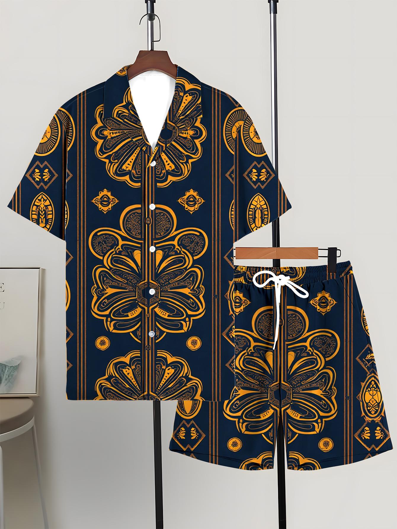 Summer Clothing Sets Men - أطقم قمصان رجالية لربيع/صيف 2026، طقم