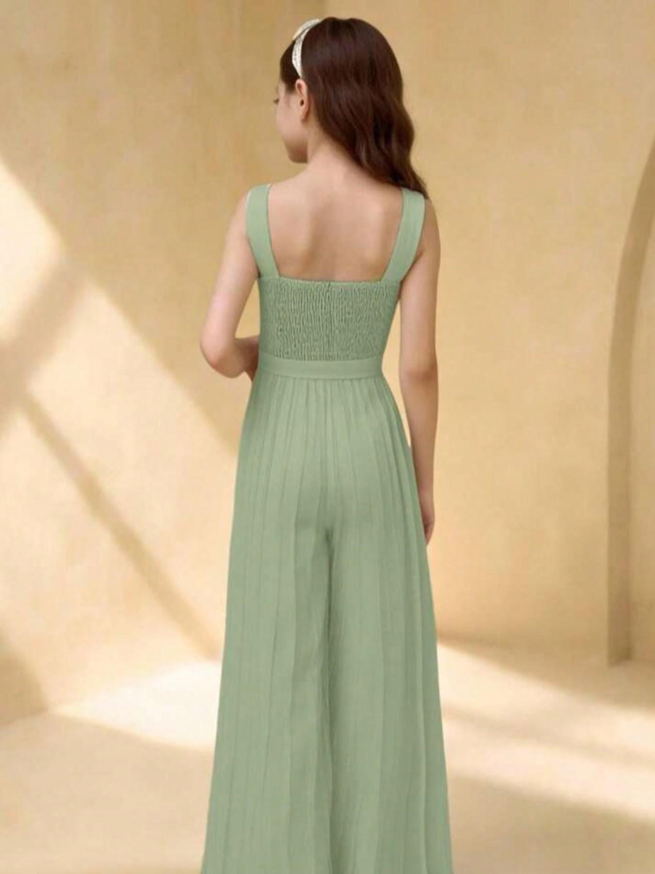 فستان أنيق بدون أكمام برقبة مت - مراجعة Summer Clothing Teen Girls وسعره