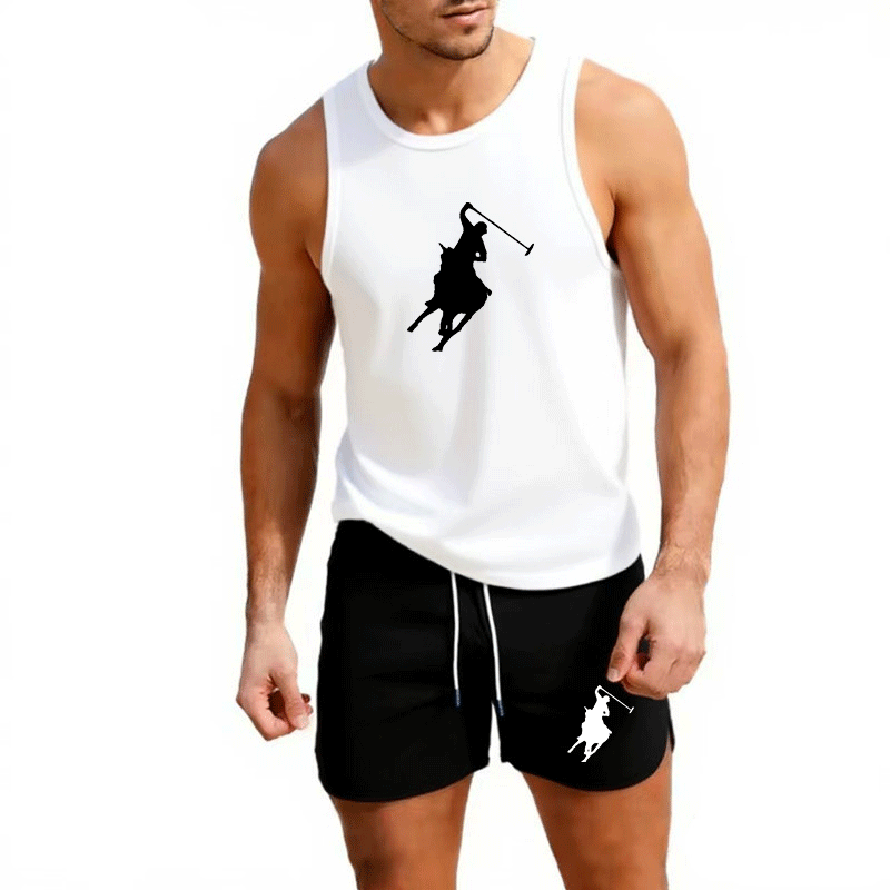 طقم صيفي أوروبي للرجال مكون من - مراجعة Summer Clothing Sets Men وسعره