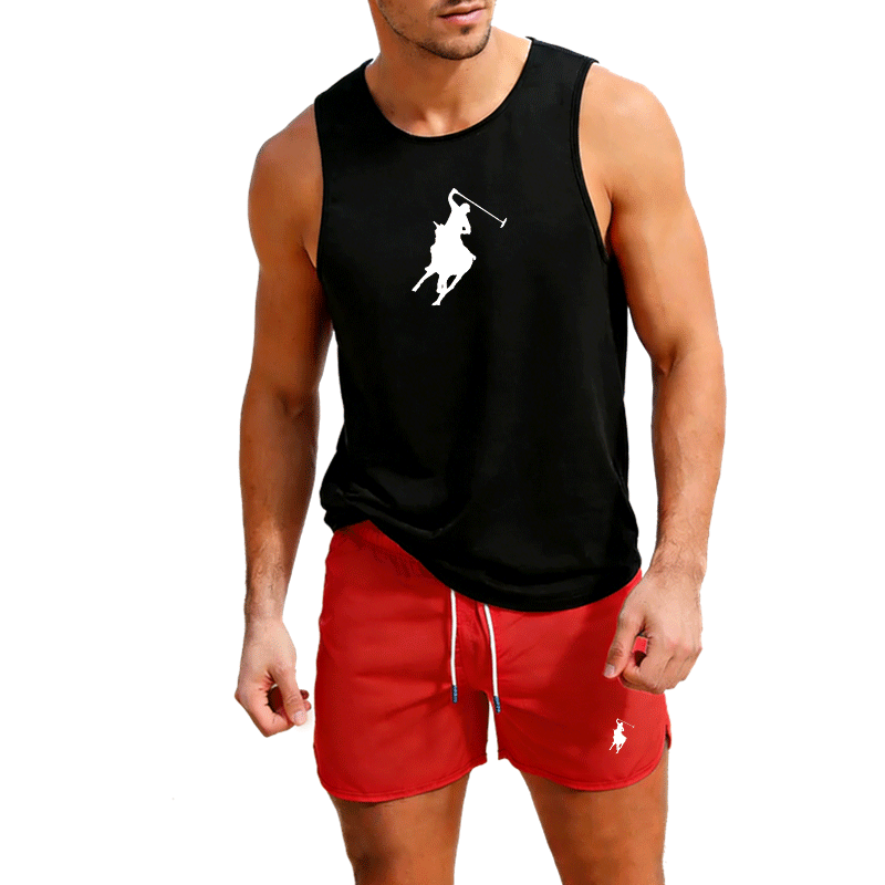 طقم صيفي أوروبي للرجال مكون من - مراجعة Summer Clothing Sets Men وسعره