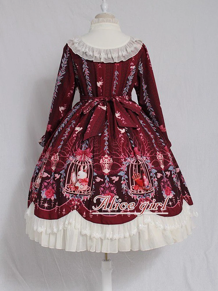 MAGOGO Kawaii لوليتا فستان طوي - مراجعة Summer Victorian Clothing وسعره