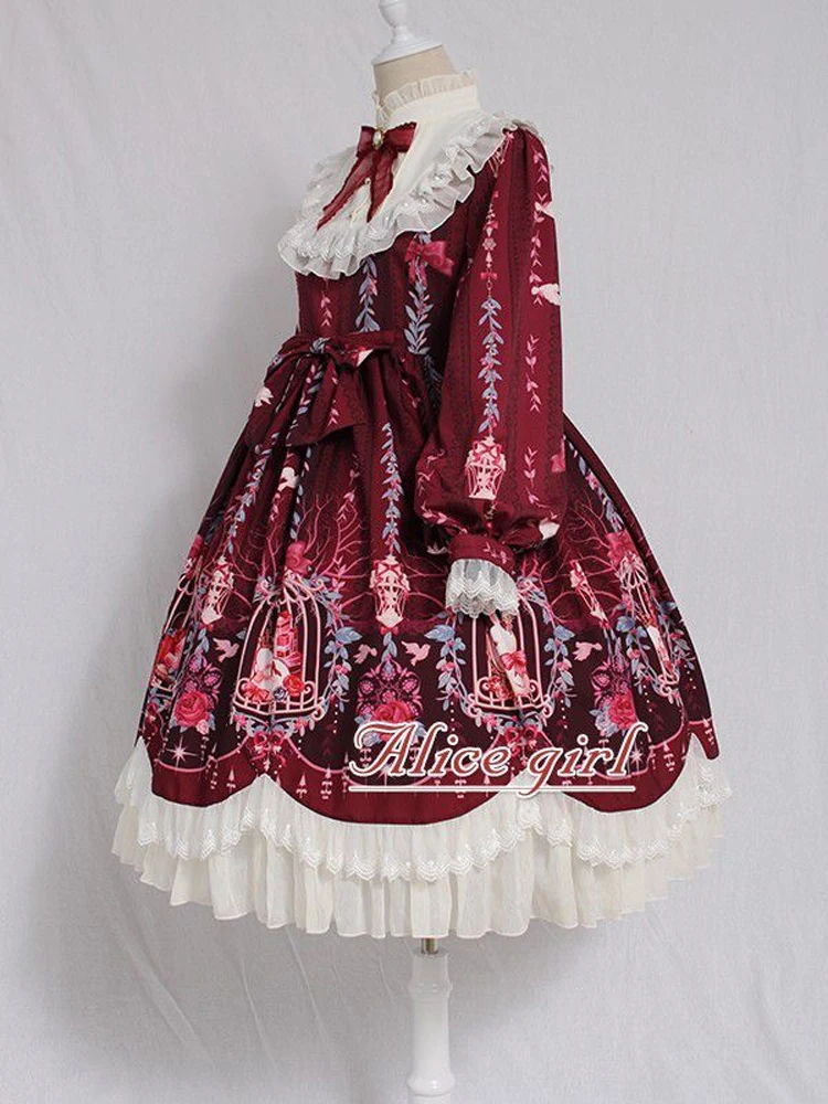MAGOGO Kawaii لوليتا فستان طوي - مراجعة Summer Victorian Clothing وسعره