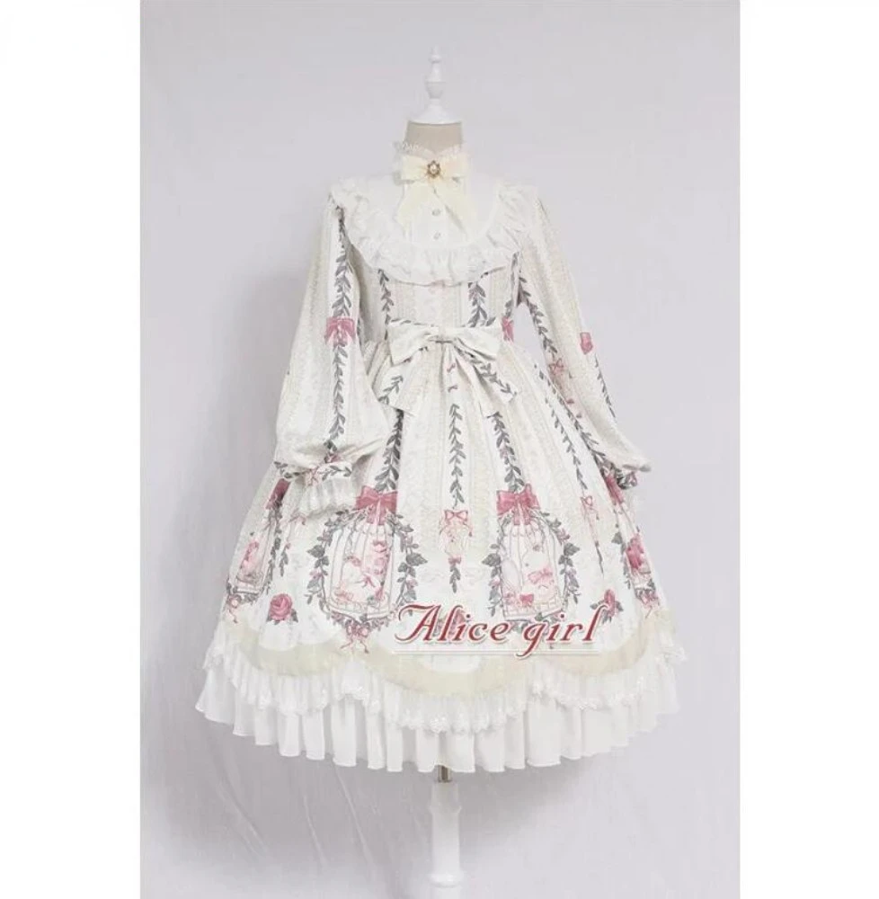 MAGOGO Kawaii لوليتا فستان طوي - مراجعة Summer Victorian Clothing وسعره