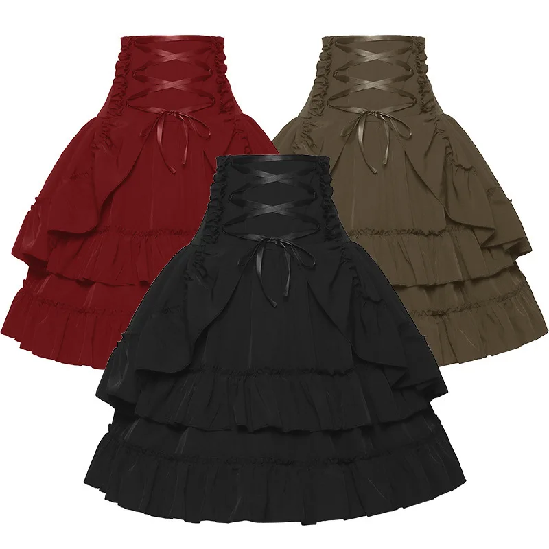 تنورة نسائية على الطراز الفيكت - مراجعة Summer Victorian Clothing وسعره