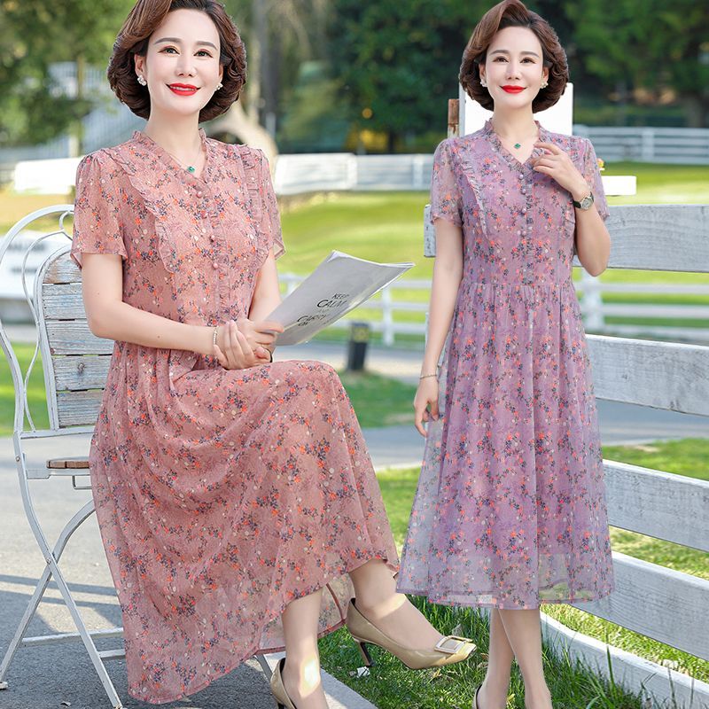 فستان صيفي أنيق للأمهات في منت - مراجعة Summer Clothing Over 60 وسعره