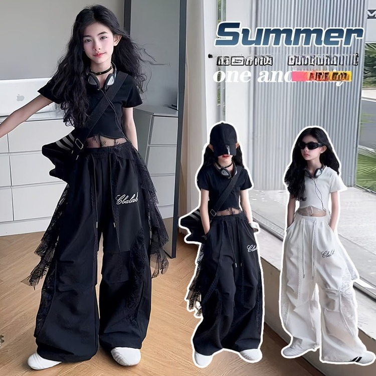 4-14 الفتيات الهيب هوب الجاز ش - مراجعة Summer Clothing Teen Girls وسعره