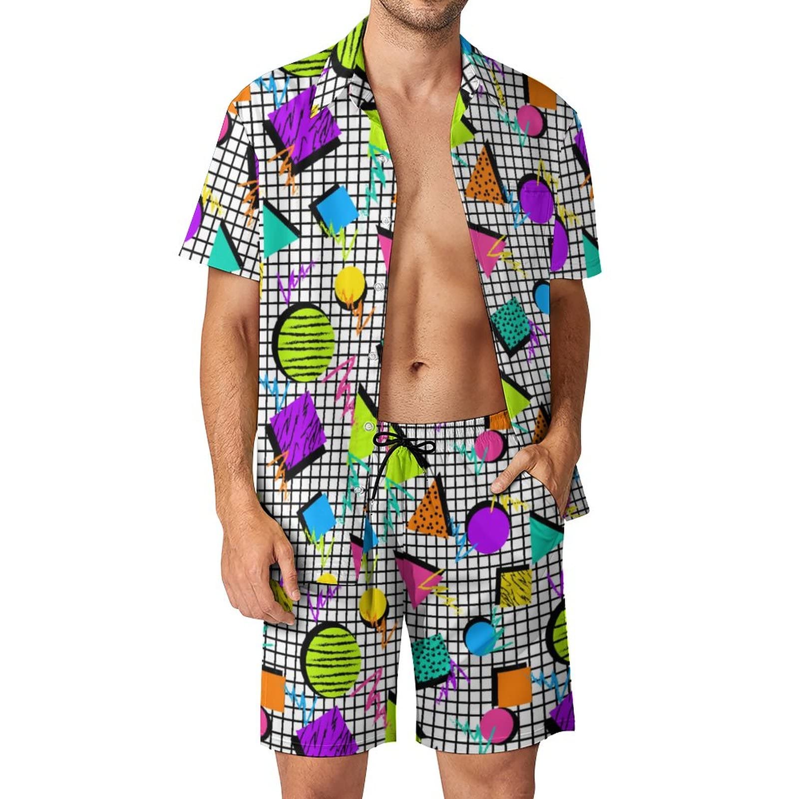 طقم قميص رجالي صيفي بتصميم هند - مراجعة Summer Clothing Sets Men وسعره