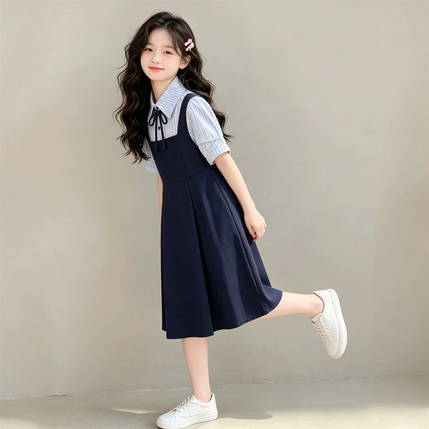 فساتين أميرة صيفية للأطفال 202 - مراجعة Summer Clothing Teen Girls وسعره