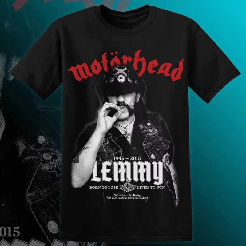 تي شيرت MOTÖRHEAD LEMMY للرجال - مراجعة Summer Clothing Brands For Women وسعره