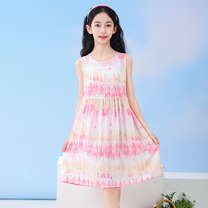 فساتين صيفية بدون أكمام للفتيا - مراجعة Summer Clothing Teen Girls وسعره