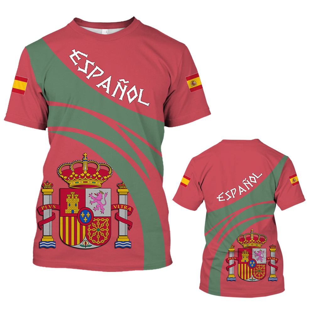 تي شيرت 2026VintageSpain بطباع - مراجعة Summer Clothing In Spanish وسعره