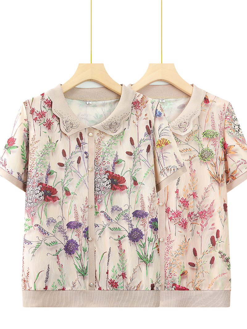 طقم تي شيرت فضفاض بأكمام قصيرة - مراجعة Summer Clothing Over 60 وسعره