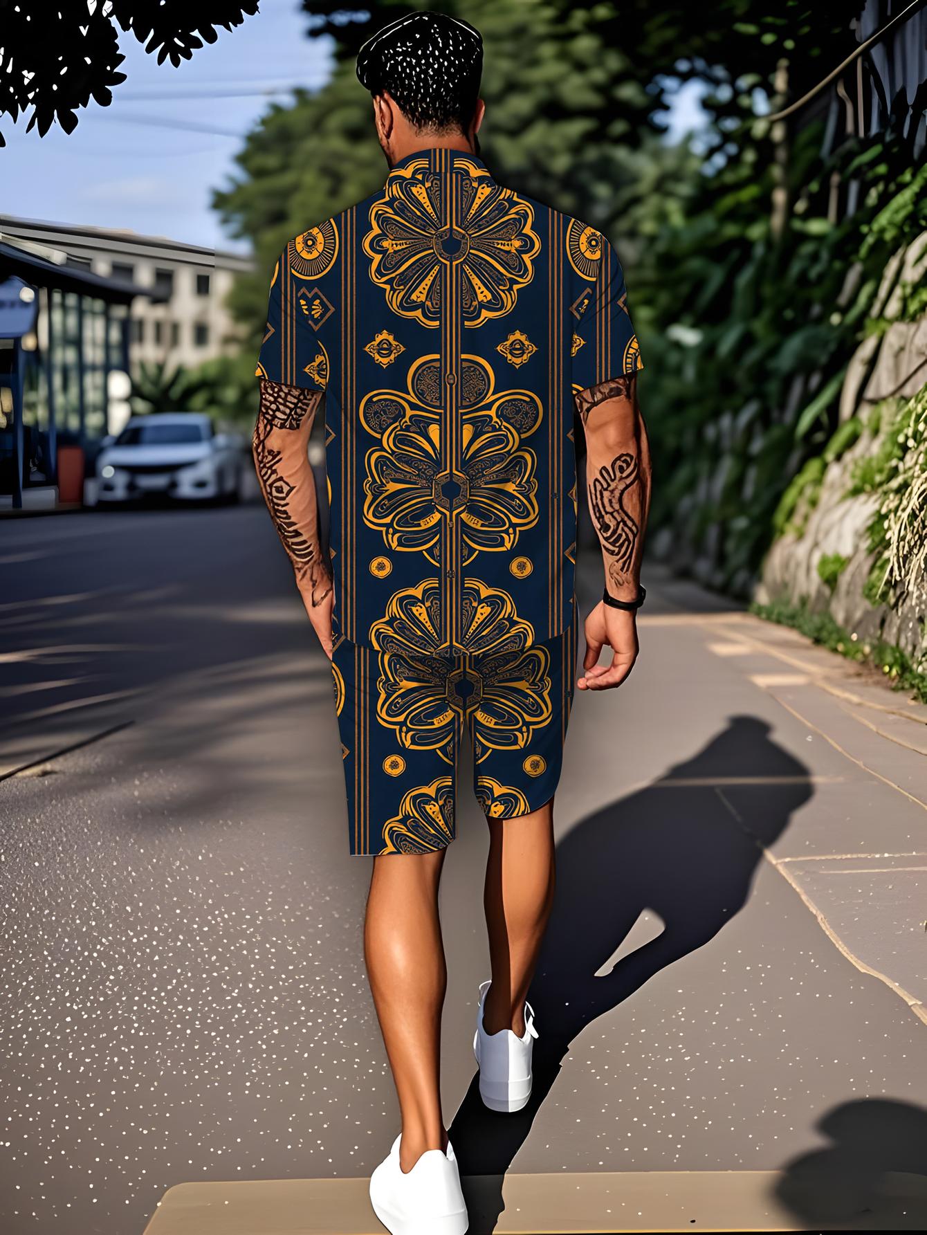 أطقم قمصان رجالية لربيع/صيف 20 - مراجعة Summer Clothing Sets Men وسعره