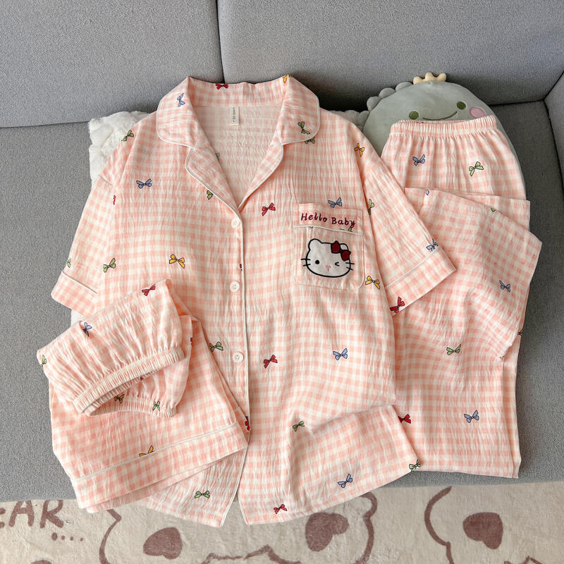 بيجامة نسائية من هيلو كيتي مكو - مراجعة Summer Clothes وسعره