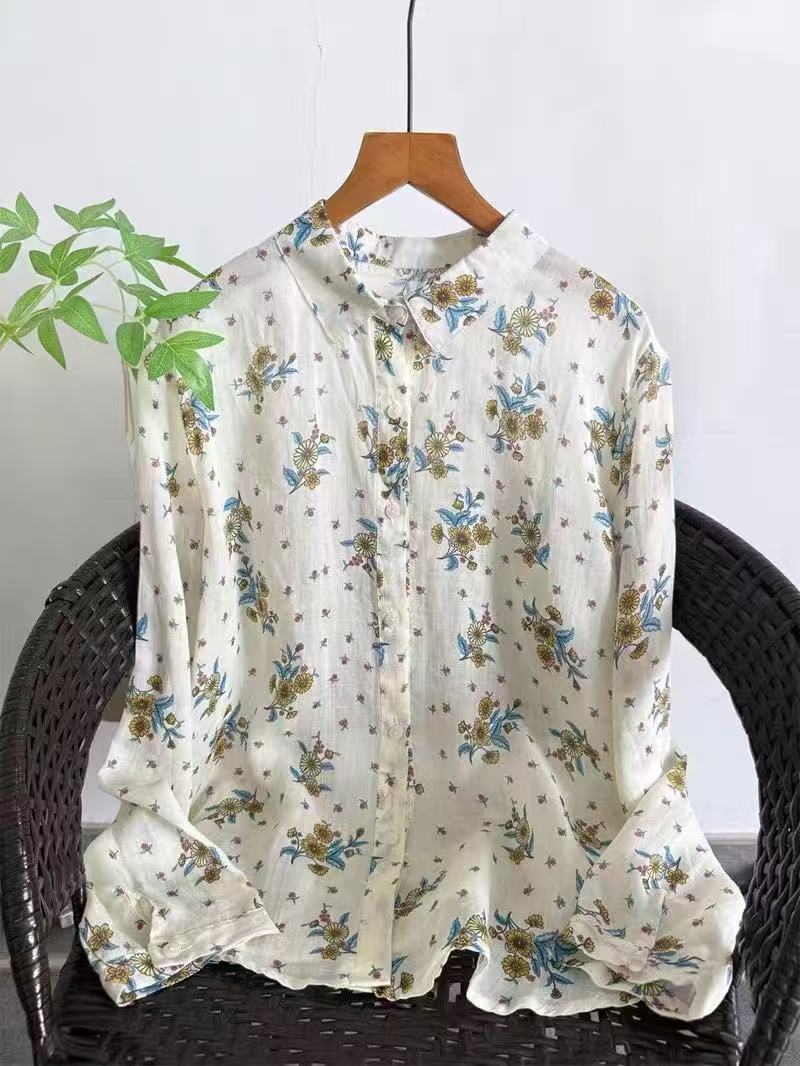 قمصان وبلوزات نسائية من الكتان - مراجعة Summer Clothing Brands For Women وسعره