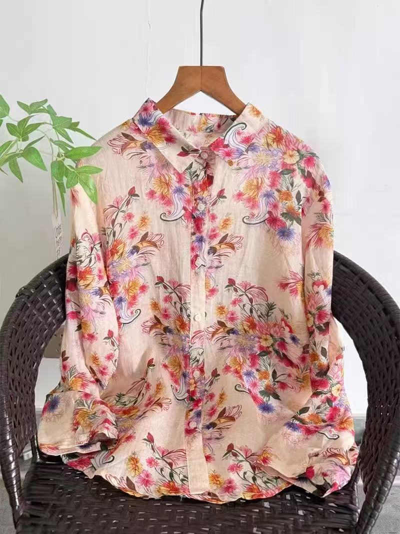 قمصان وبلوزات نسائية من الكتان - مراجعة Summer Clothing Brands For Women وسعره
