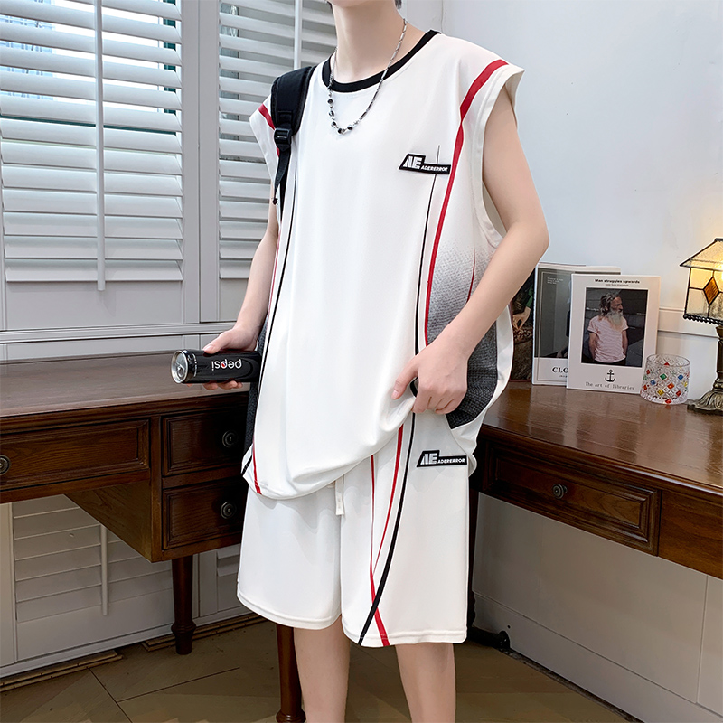 طقم رياضي كاجوال للرجال من قطع - مراجعة Summer Clothing Sets Men وسعره