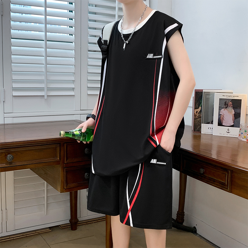 طقم رياضي كاجوال للرجال من قطع - مراجعة Summer Clothing Sets Men وسعره