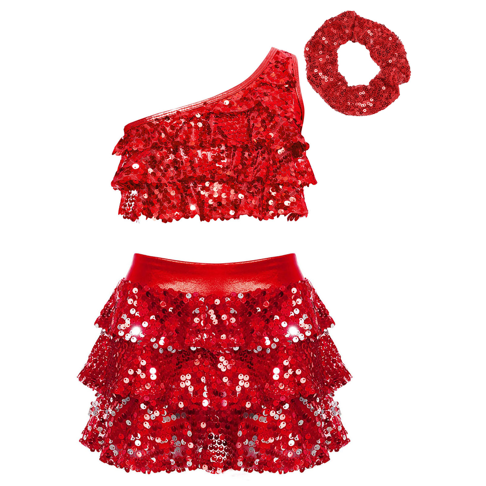 أطفال بنات لامعة الترتر اللاتي - مراجعة Summer Kids Clothing وسعره